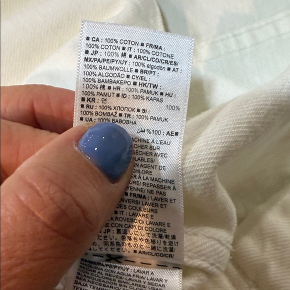 NWT GAP Off white Icon Women's Denim Jacket - Picture 8 of 12